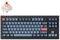 Keychron V3 Max TKL Custom Wireless Mechanische Tastatur, 2.4 GHz/Bluetooth/USB-C 3-Mode RGB, QMK/VIA Programmierbare Makros, Hot-Swap PBT Tastenkappen für Mac Windows Gateron Jupiter Red