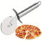 Vienberg Edelstahl Pizzaschneider, scharfe Edelstahl Pizzamesser, spülmaschinenfest, Flammkuchen-Schneider-Messer