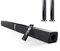 HoYLluDLL TV Bluetooth Soundbar, 32Inch Staccabile 2 in 1 Sound Bar per televisore con audio potente, Altoparlanti per TV per Home Theater Audio, 2.0 canali con HDMI OPT/RCA/AUX, KY2020D