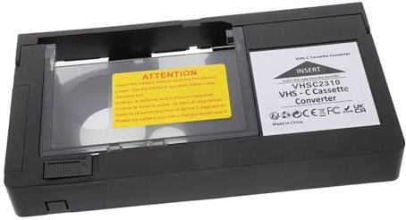 HOMSFOU Videokassetten Konverterbox Videokamera Camcorder Zubehör Für Die Videokonvertierung Digitale Konvertierung Zubehör Für Kassetten VCR Player Kassettenadapter Kunststoff
