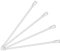 Yardenfun 4pcs Transparent Curtain Pull Rods Durable Blind Opener Sticks with Hooks for Vertical Blinds Versatile Replacement Parts for Windows and Door Shades