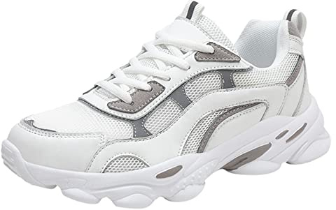 Scarpe Ortopediche Donna, Scarpe comode per pianta Larga, Plantare Comfort, Memory Foam, Antiscivolo, per Lavoro in Piedi, Camminata, Palestra