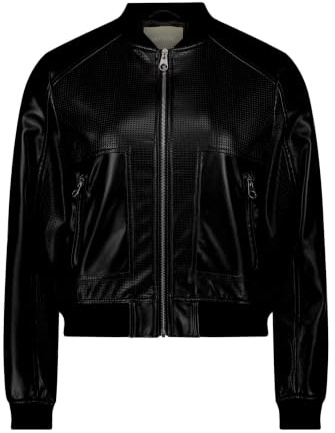 Amber & June Damen Übergangsjacke mit Kragen