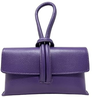 Chicca Borse Borsetta Pochette da Donna in Pelle Dollaro