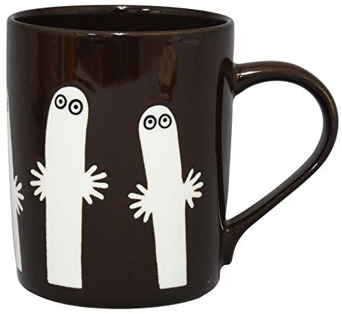 Yamaka Shoten MM1305-11 Moomin Mug, Nyoronyoro Goods, Moomin Mug, 10.1 fl oz (300 ml), Brown, Scandinavian, Tableware, Gift, Microwave Safe, Birthday Gift, Women