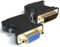 JAMEGA – DVI auf VGA Adapter 2er Pack Full HD 1080p DVI-I 24+5 Stecker zu VGA Buchse Digital auf Analog Adapter Kabel Konverter für Grafikkarten, Beamer, Monitore, Gaming, PC, TV, Laptop UVM.
