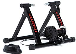 Moma Bikes Heimtrainer, 6 Stufen, 500W Widerstand, kompakt und faltbar, Laufrad von 26 bis 29.