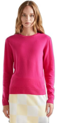 United Colors of Benetton Maglia G/C M/L 1002d1k01 Suéter Mujer (Pack de 1)