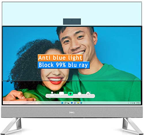 Vaxson 2 Stück Anti Blaulicht Schutzfolie, kompatibel mit Dell Inspiron 27 7000 7720 All-in-One 27, Displayschutzfolie TPU Folie Bildschirmschutz [nicht gehärtetem Glas ]