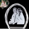 Ornalrist 2D Personalised K9 Crystal Glass Photo Frame Gifts for Her, Custom Birthday Wedding Anniversary Romantic Gifts for Women, Personalised Presents with Your Own Picthure for Christmas