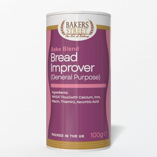 Generisch Allzweck-Brotverbesserer, 100 g, Bakers Street, Teig-Conditioner-Enhancer, Grow-Conditioner, Verbesserungsmittel, für Brot- und Kuchenherstellung