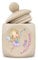 Zahndose Milchzähne Mädchen modern Dose Holz personalisiert Druck Name Zahnfee