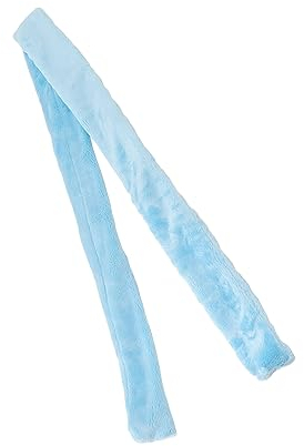 Hitzeloses Lockenstab-Stirnband, langes, hitzefreies Locken-Stirnband, weiche Lockenwickler zum Schlafen in Lockenwicklern, keine Hitzelocken für Frauen und Mädchen (Blau)