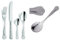 Amefa Vintage Kings 16 Piece 4 Person Cutlery Set - Gift Boxed, Silver & Olympia Kings Soup Spoon Set (Pack of 12), Stainless Steel, Size: 175(L) mm
