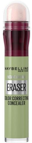 Maybelline Istantaneo Eraser Concealer - Correzione colore infallibile - Durata fino a 12 ore - Verde - 26 ml