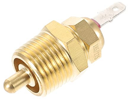 GARVALON Termostato Eléctrico Para Ventilador De Refrigeración Control De Temperatura y Sensor De Radiador