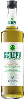 GIORDANO VINI Liquore Genepy - Aromatisch und Traditionell, Italienischer Likör, 35% vol, Flasche à 50 cl