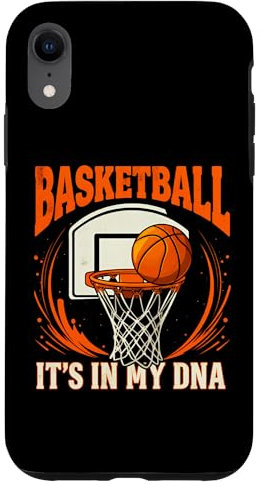 Hülle für iPhone XR Lustiges Basketball-Design für Männer und Frauen Basketballspieler