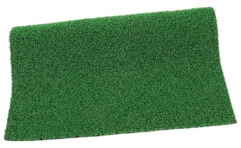 Parliky Tappetino Prato Sintetico per Tartarughe, Piattaforma Galleggiante Zolla Erbosa, 35x35 Cm, Decorazione Naturale per Acquari e Terrari, per Crogiolarsi al Sole e Arrampicata