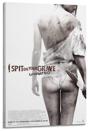 UHHYFVN I Spit on Your Grave Movie Poster Poster Decorative Painting Canvas Wall Posters And Art Picture Print Modern Family Bedroom Decor Posters 12x18inch(30x45cm)