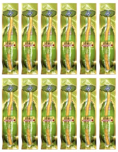 12 Stück Natürliche Miswak Sticks Siwak Zahnbürste für Weiße Zähne, Gesundes Zahnfleisch und Frischen Atem, Traditionelle Mundpflege ohne Zusatzstoffe, Ideal für Reisen & Alltag Zahnpflege, Minze