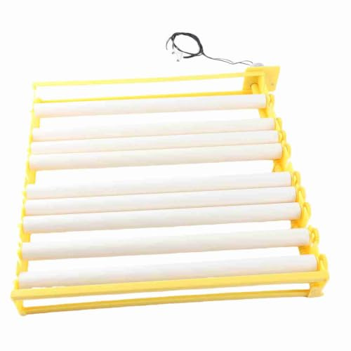RASTKY Automatic Egg Incubator Tray with 360-Degree Egg Turning Design Chicken Quail, 56 Turner, Spacing Household Incubation Tray (#1)
