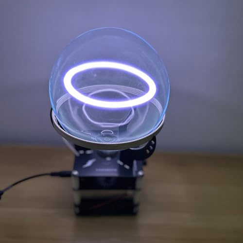 RKXKJ Toroid-Schaltung Plasma-Ring-Antriebskugel, Fly Plasma Lumineszierender Xenon-Ring PlasmaKit, Durchmesser 8,9/13 cm, Für Partydekoration, Warnsignal Bei Outdoor-Aktivitäten
