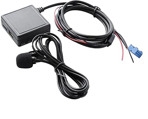 DEMULAX Auto Bluetooth Mikrofon AUX USB Audio Adapter Radio RCD RNS210 310, for Passat B7, for Polo, for Golf 6, for Tiguan Kfz-Elektroniksteckdose