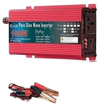 Transformateur Convertisseur Puissance Solaire 12 V 24 V 220 V 110 V 1000 W 1600 W 2000 W 3000 W 12 V vers 220 V Onduleur LED À Onde Sinusoïdale(12V,110V 60HZ,1000W)