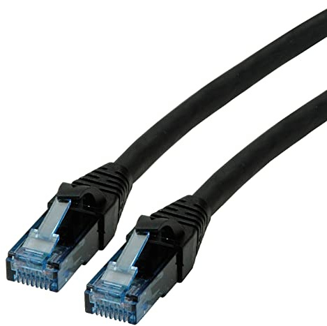 Roline | UTP Patch Cord Cat.6A | Component Level | LSOH | Black | 3 m