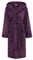 Di Vadini DV-01 Unisex Bademantel, XS, Pflaume