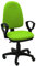 La Silla de Claudia - Silla Escritorio y Oficina Torino Color Verde Pistacho. Silla Oficina ergonómica con reposabrazos. Asiento y Respaldo Regulables. Ruedas de Goma.