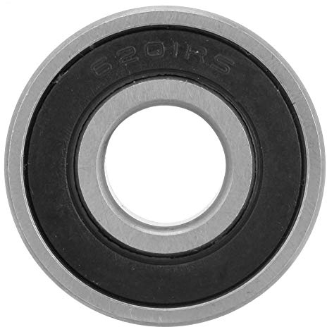 Kugellager, 10 Stück, 6201-RS, stabile Stahlkugellager, Rillenkugellager, 12 mm