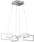 WOFI Pendelleuchte Muriel 5flg, nickel matt, 6133.05.64.9000