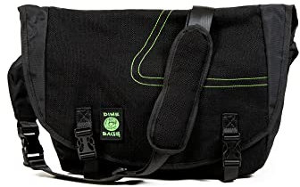 Dime Bags Voyage Messenger - Borsa a tracolla con tasca imbottita per computer portatile
