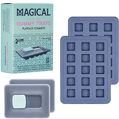 Silicone Baking Moulds Magical Butter Machine - Non-Stick Gummy Trays - Perfect for Making Hard Candy, Chocolate, DIY Gelatin Durable and Easy to Clean