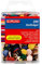 Herlitz Reißnagel rund, Metall, 200 Stück in Hängebox (farbig | 10er Pack)