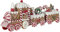 Christmas Paradise Deko Lebkuchen-Zug Weihnachtliche Dekoration Weihnachtsdeko 33cm Bunt