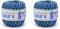 Numero 2 Gomitoli CABLE' 8 SFUMATO, 100% Puro Cotone Egitto Makò - gr.50 = mt.283 Cad.