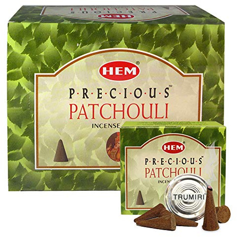 Räucherstäbchen-Set, Patchouli, Räucherkegel und Räucherkegel