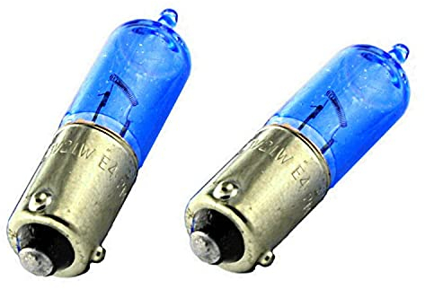 2x Super Weiß H21W 12V BAY9s Original Jurmann Trade Xenon Look 6000K Halogen Ersatz PKW Lampe