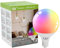 GY Alexa Glühbirne Smart Lampe E27 G95 14W 1400lm,Alexa Zubehör WLAN Leuchtmittel Kompatibel mit Google Home 2.4 GHz,RGB Dimmbar Warmweiß-Kaltweiß und Mehrfarbige Birne,1 Stück