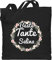 Baumwolltasche - Beste Tante - Boho Blumenkranz mit Name - Unisize - Schwarz - personalisierte geschenke für tasche tanten beutel auntie jutebeutel personalisierbar einkaufstasche personalisiertes
