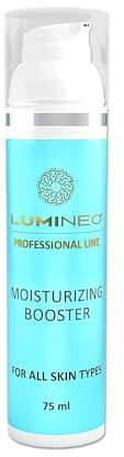 Lumineo Booster Cream - feuchtigkeitsspendende natürliche Tages- und Nachtcreme mit Hyaluronsäure - schnell einziehende Creme für intensive Feuchtigkeit 75ml
