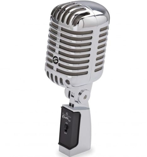 Soundsation CULT 55 Microfono dinamico per voce con design vintage da palco e studio