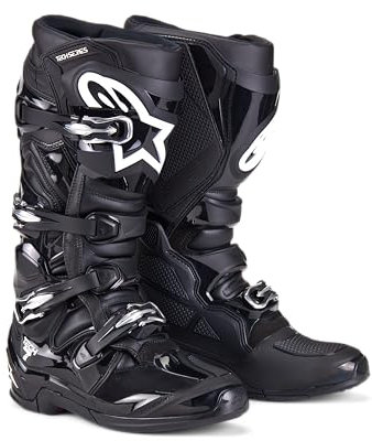 Alpinestars Tech 7 Stivali da motocross, nero, 5 (38)