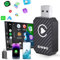 RUBEHOOW Wireless CarPlay Adapter: Kabelgebundenes CarPlay zu Drahtlos Konverter - Plug and Play - Kompatibel mit Autos ab 2016 & iPhone iOS 12+