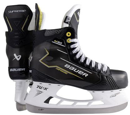 Bauer M30 Eishockey Schlittschuh Intermediate (5.5 - Euro 39 Weite: EE)