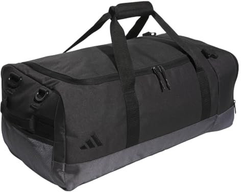 Adidas Golf Bolsa de lona híbrida para hombre, color gris, talla única