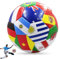 Csafyrt Taille 5 Bol de Football, Ballon de Football National de 8,5 Pouces, PVC étanche PVC pour Adultes Ballon de Foot